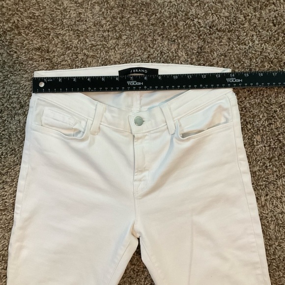 J Brand White Slim Straight Cropped Jeans Size 28 Discontinued Brand

E001 - Picture 5 of 8